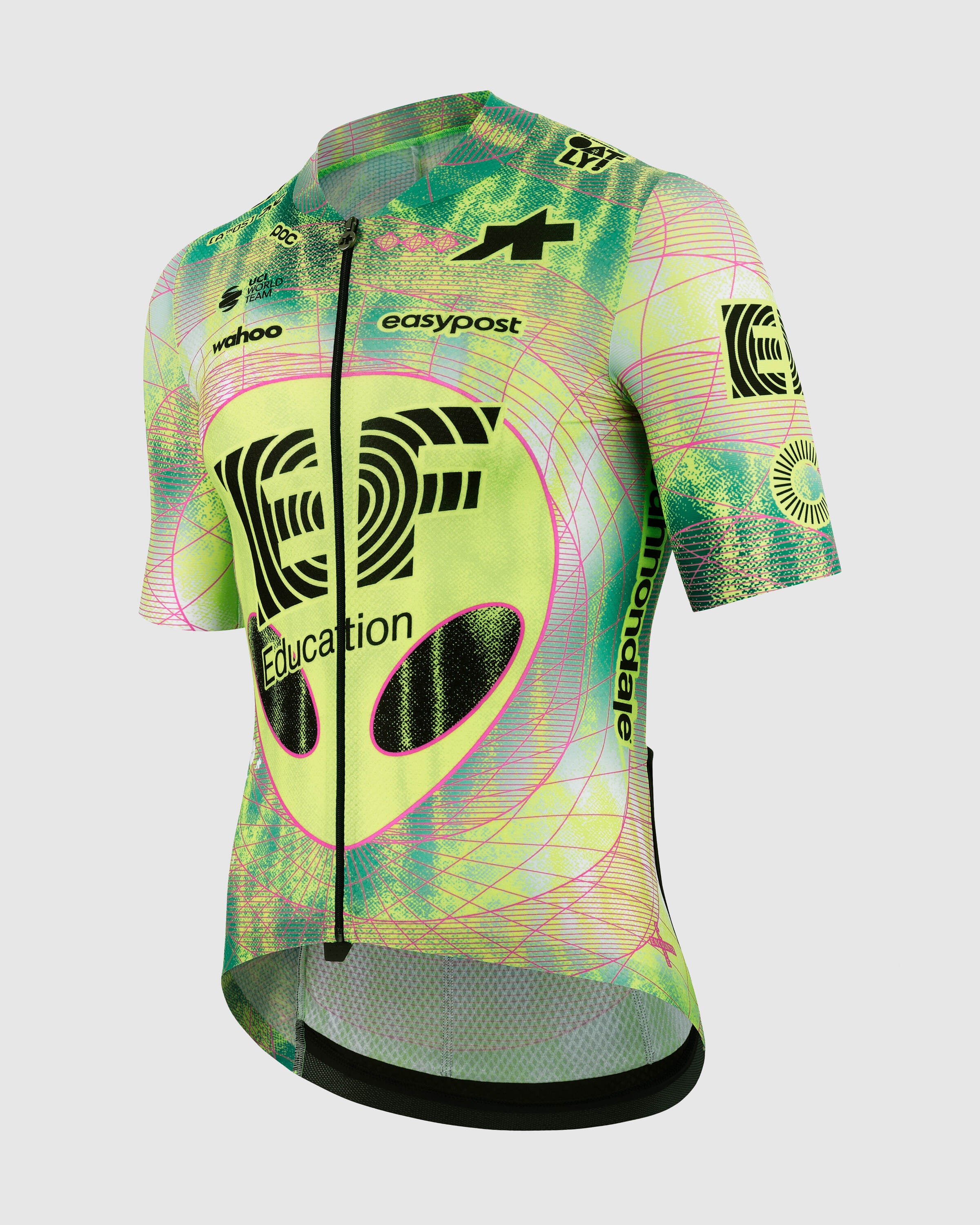 Maillot Manga Corta Assos Mille GT S11 Evo EF Close Encounter Hombre Alien Green #4