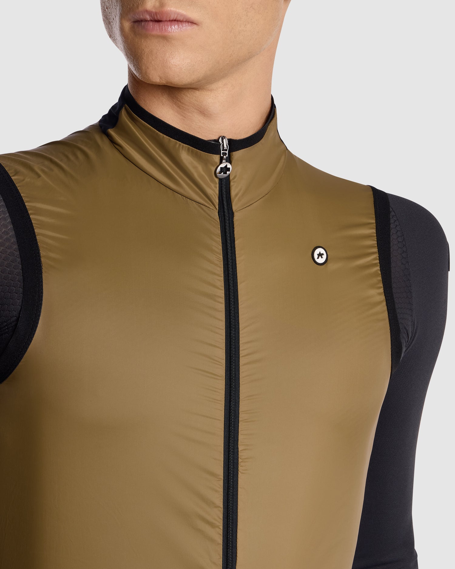 Assos Mille GT C2 Chaleco Cortavientos Bronze Ash #6
