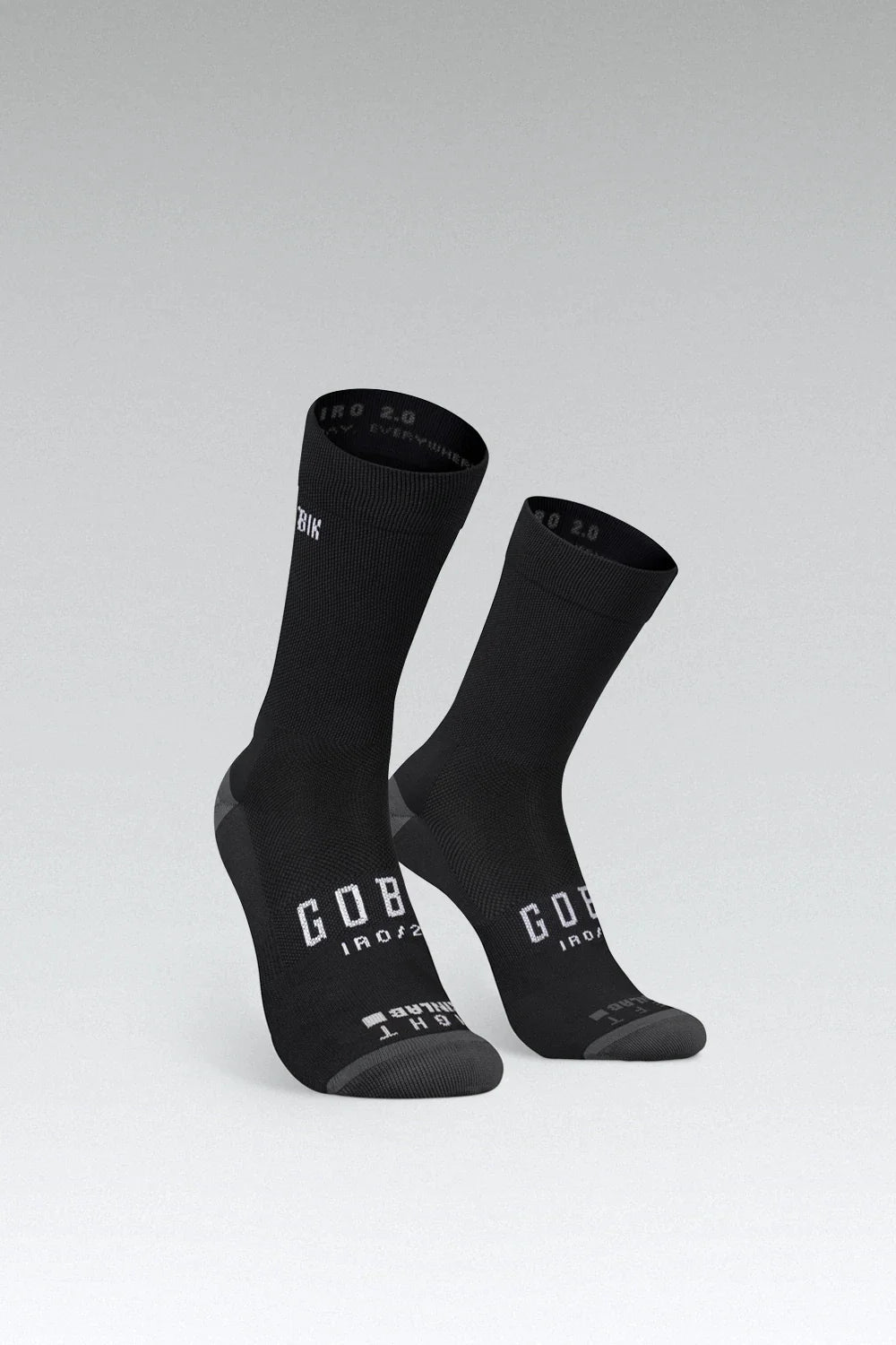 Calcetines Iro 2.0 Gobik Unisex Negro Logo