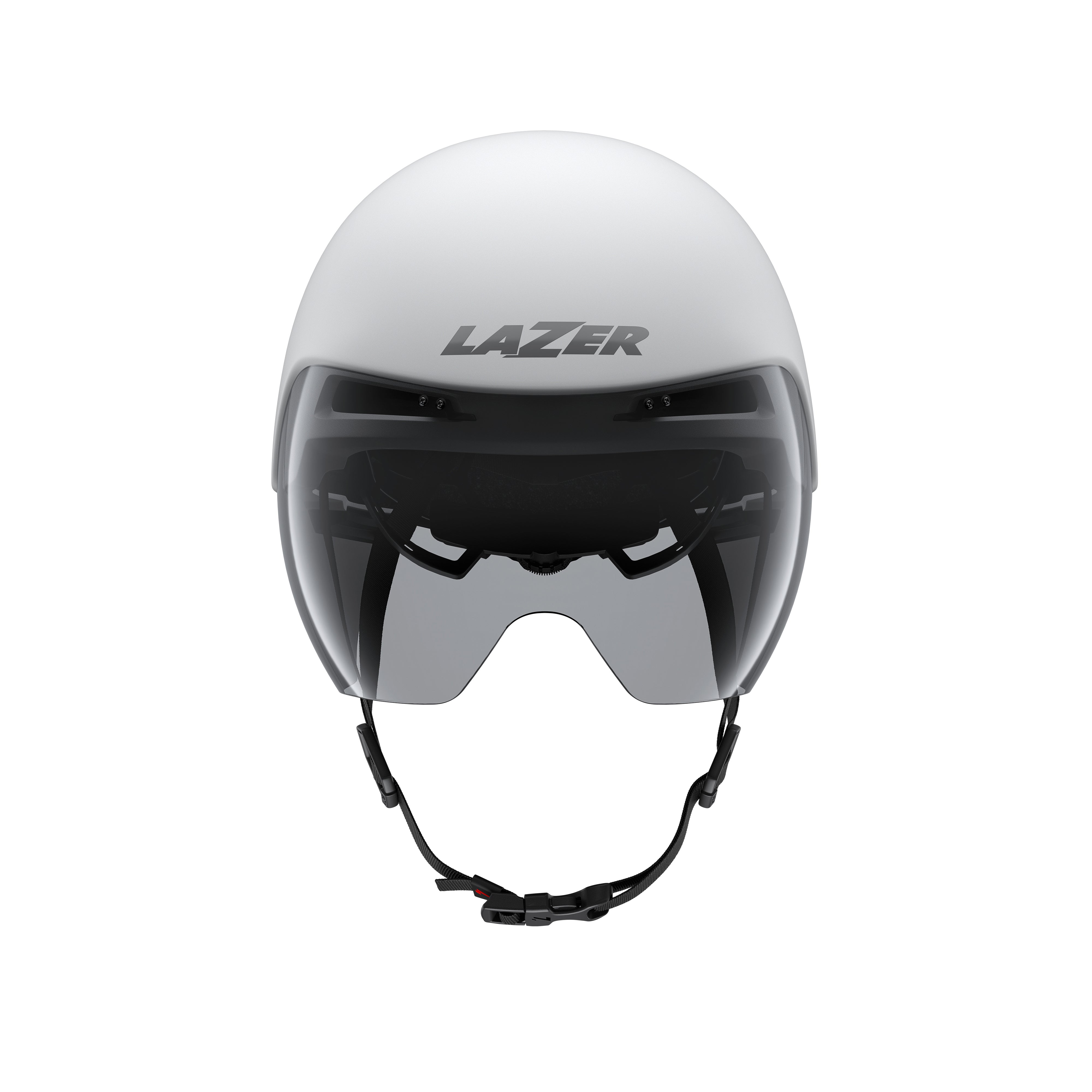 Casco Lazer Volante KC CE Unisex White Silver Matte #2