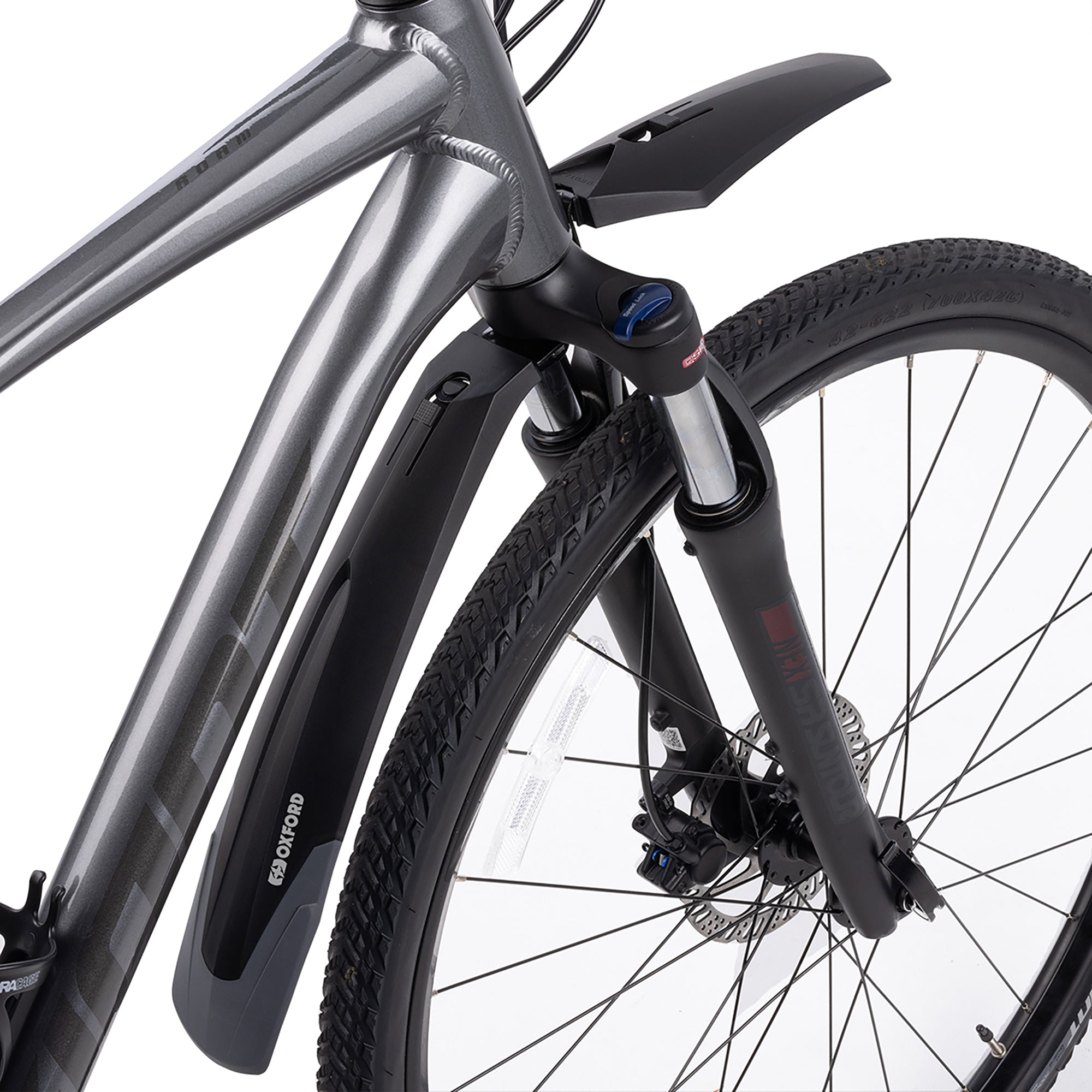 Guardabarros Delantero Oxford Mudstop MTB 26/27.5/29 Negro #4