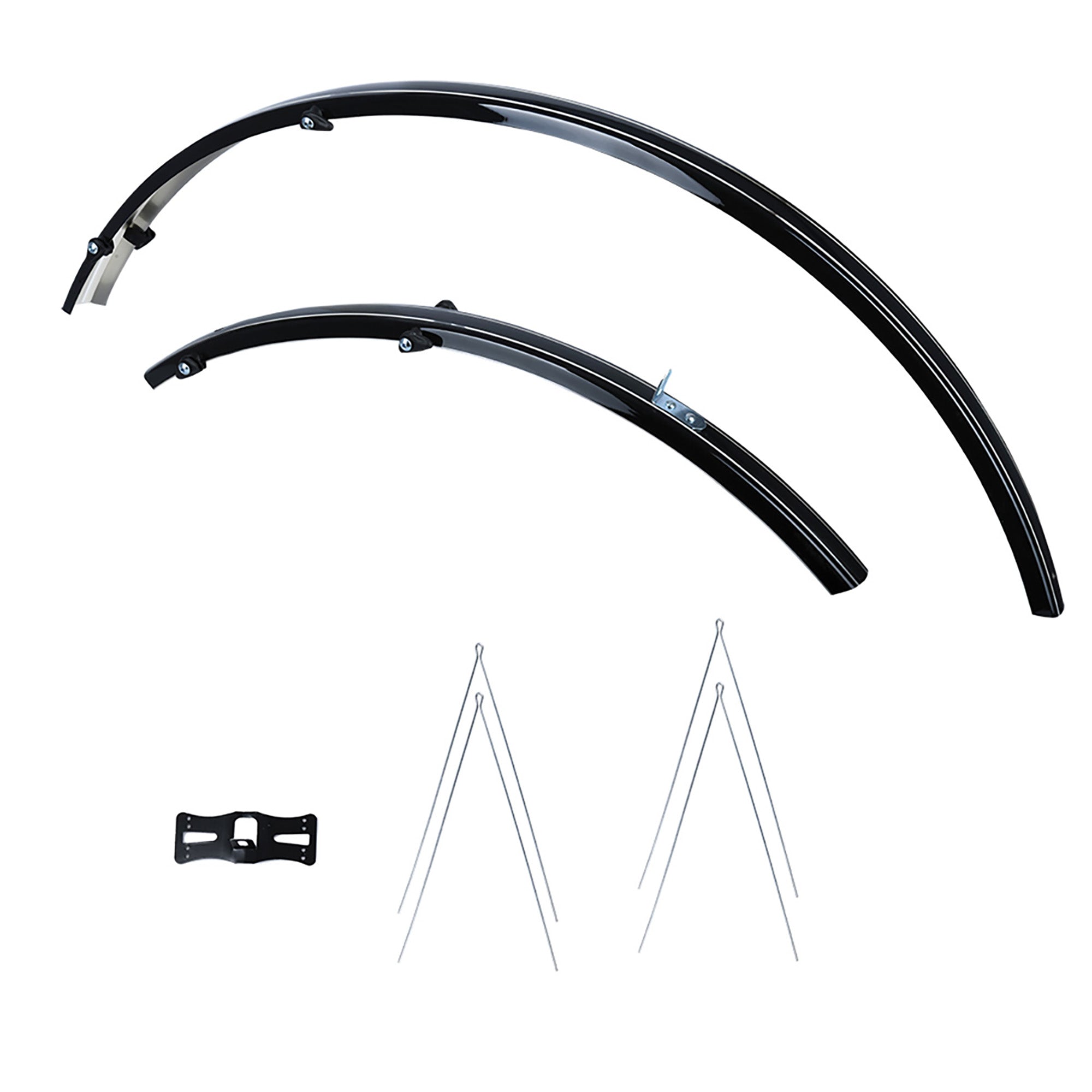 Guardabarros Oxford Mudstop Narrow 31mm 700C/27 Negro #2