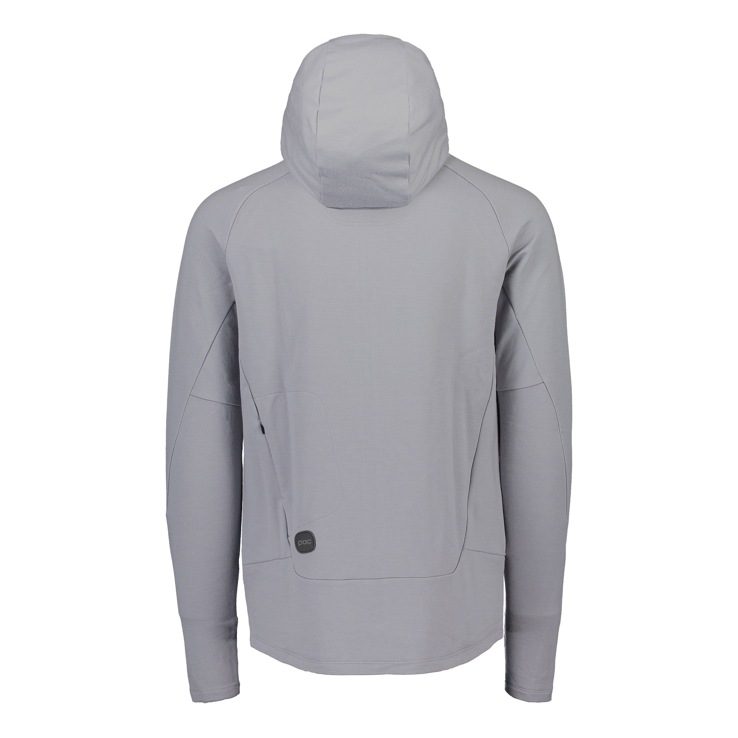 Merino Zip Hood Poc Hombre Gris Aluminio #2