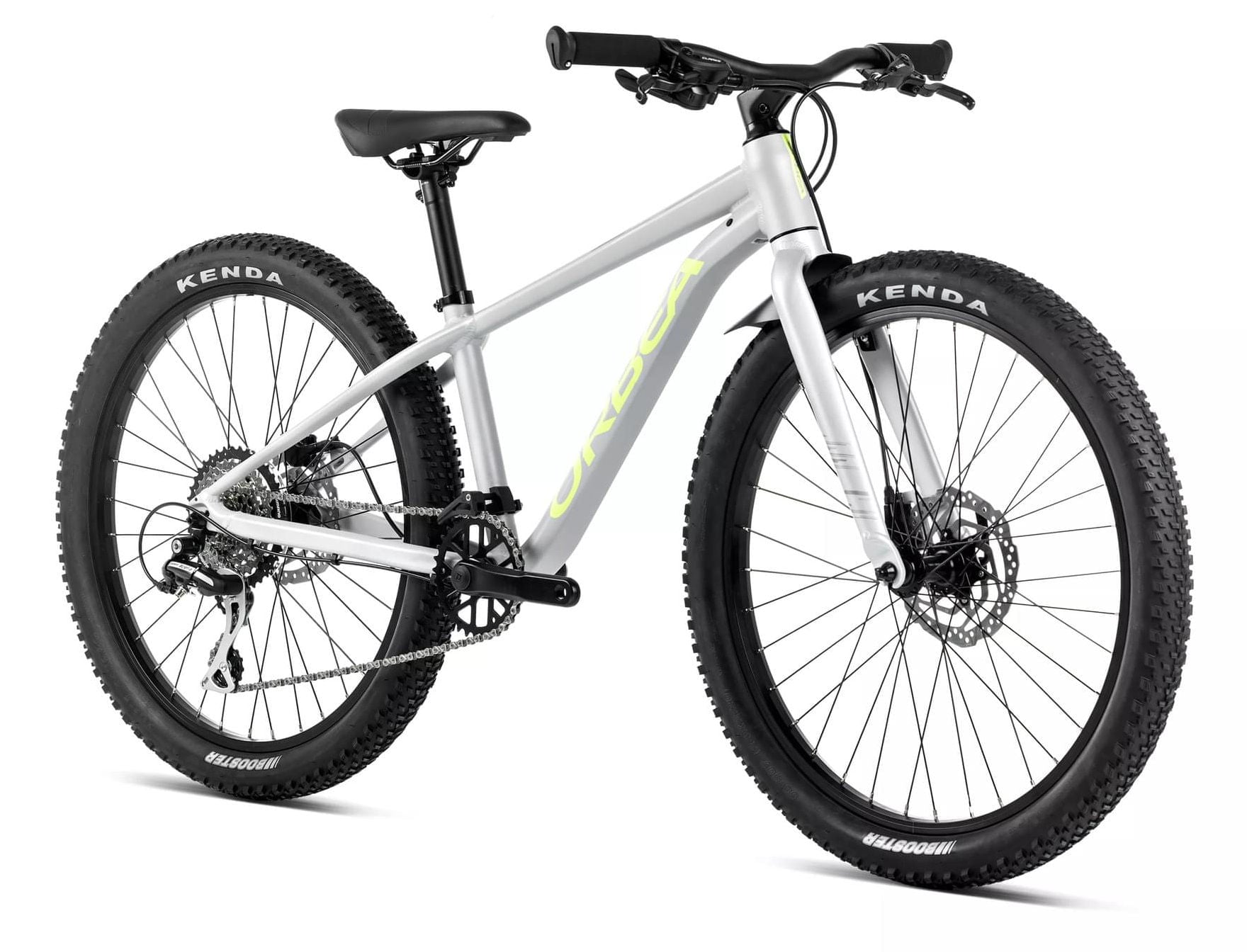 Orbea Mx 24 Team Disc 2024 Halo Silver/Spicy Lime Matt