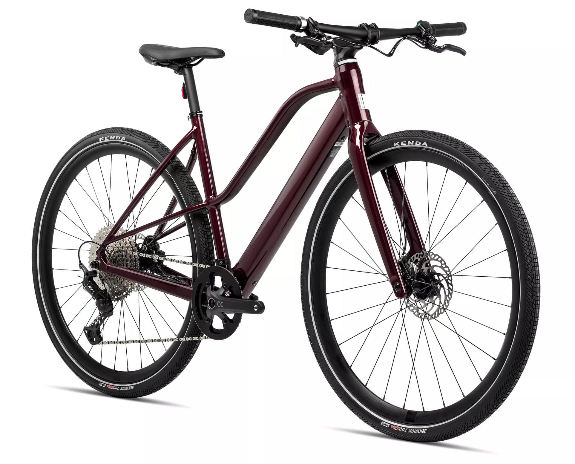 Orbea Vibe Mid H10 2024 Metallic Burgundy Red Gloss