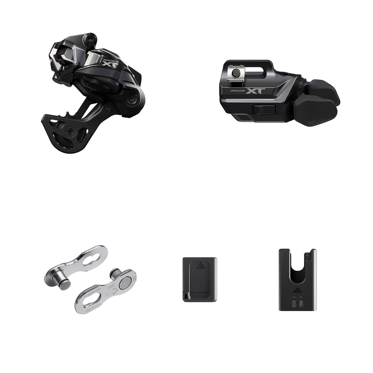Kit Actualización Cambio Trasero Shimano XT Di2 RD-M8250-UPG-KIT GS I-Spec EV Negro
