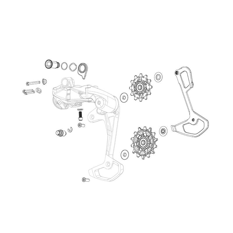 Kit Tornillos Cambio Sram Force Wide eTap AXS