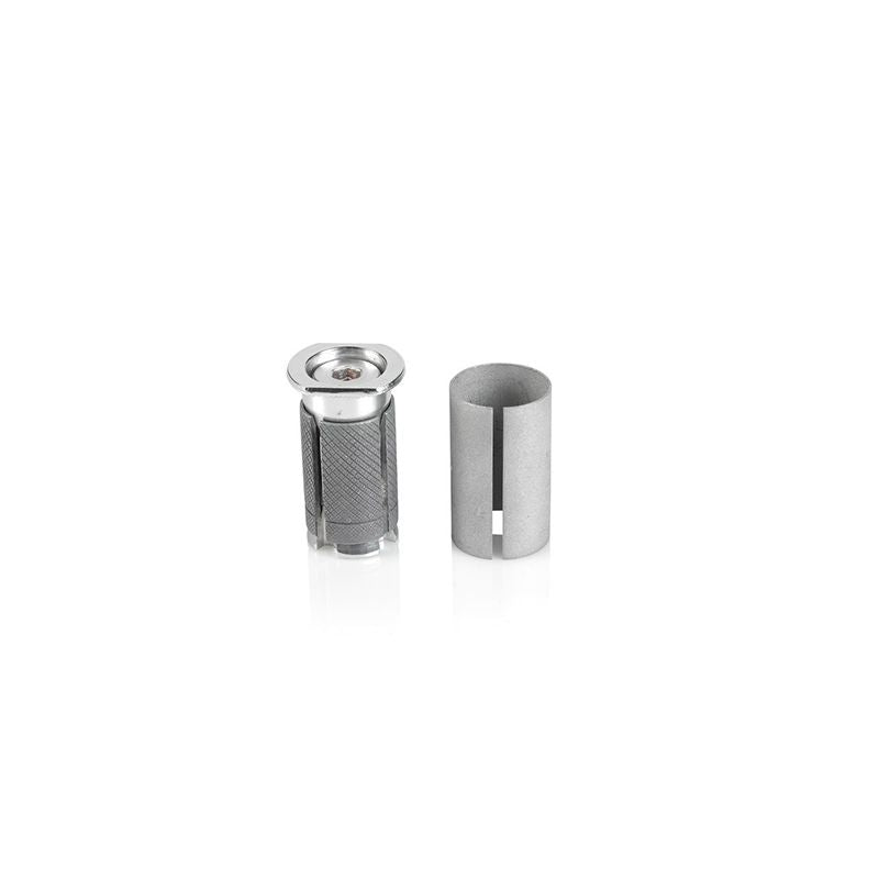 Extensor Dirección Xlc AP-C03 Horquillas Carbono 1 1/8" Gris