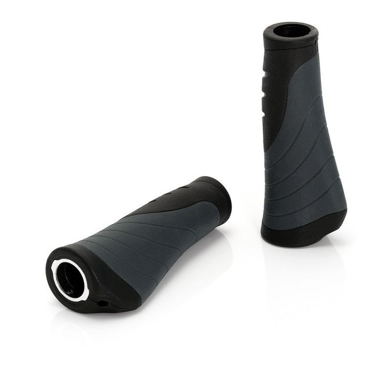 Juego PuƱos Xlc GR-S04 Ergonomicos 135mm Negro/Gris