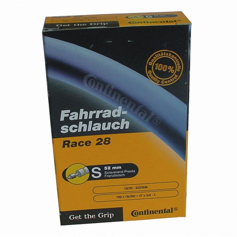 Cámara Continental Race 700x20-25 Válvula Presta 60mm