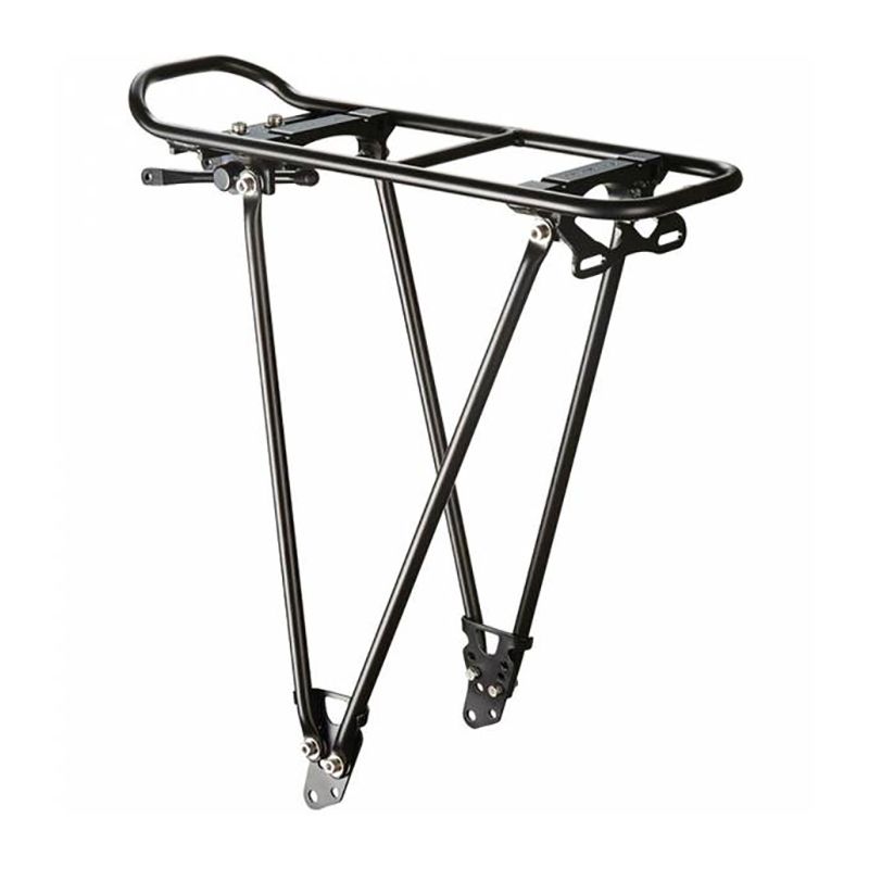 Portabultos Trasero Racktime Foldit 26-28" Aluminio Negro