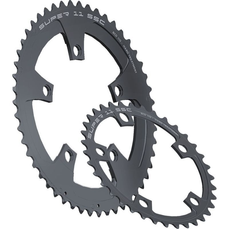 Plato Miche Super11 SSC Shimano 11v Exterior Gris