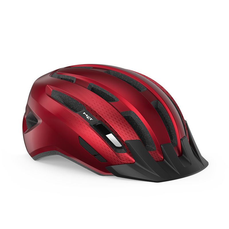 Casco Met Downtown Red Glow