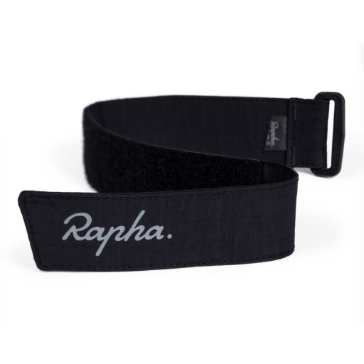 Correa Tobillo Rapha Negro/Silver Reflective #2