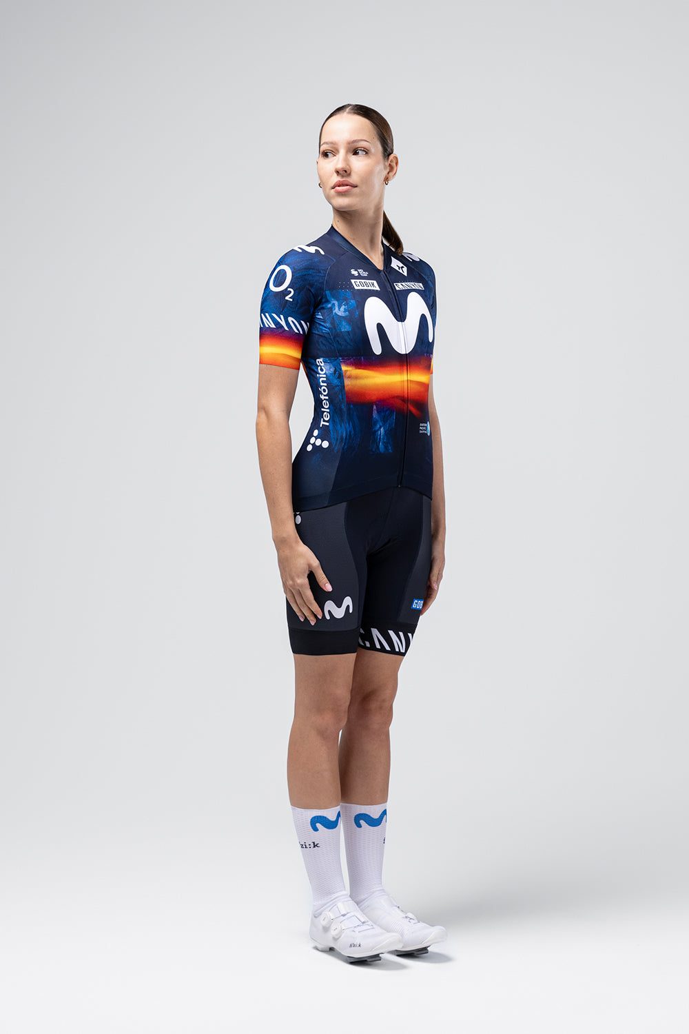 Gobik Maillot Manga Corta Odyssey Unisex Movistar Team 26 Campeon EspañA #5