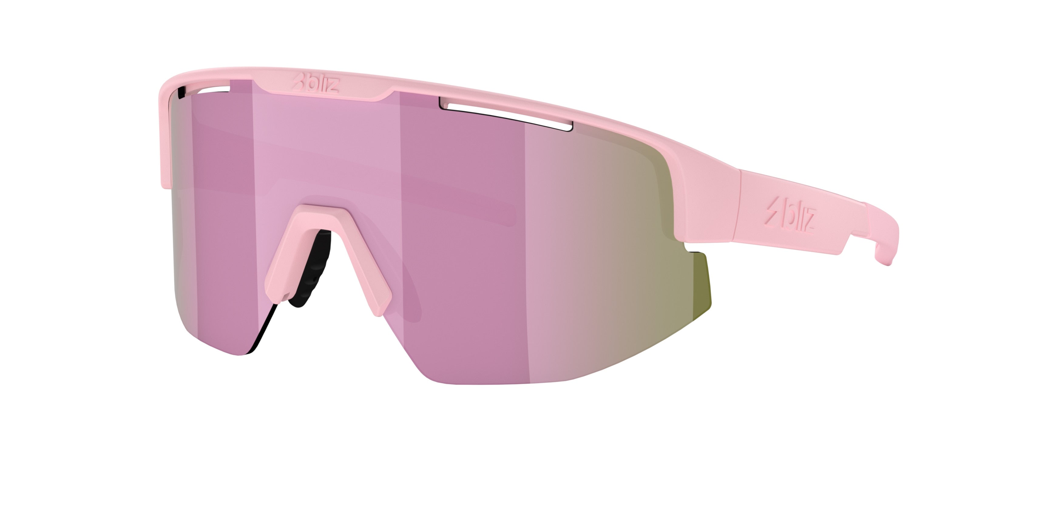 Gafas Sol Bliz Matrix/Rosa Empolvado Mate/Marrón/Rosa Multicolor