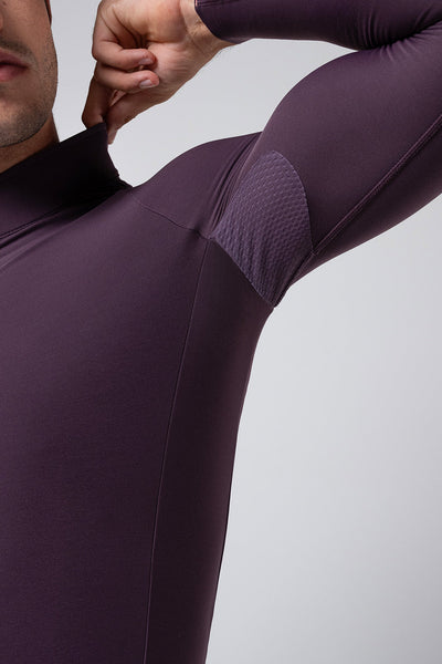 Maillot Manga Larga Pacer Solid 2.0 Gobik Hombre Nightshade #7