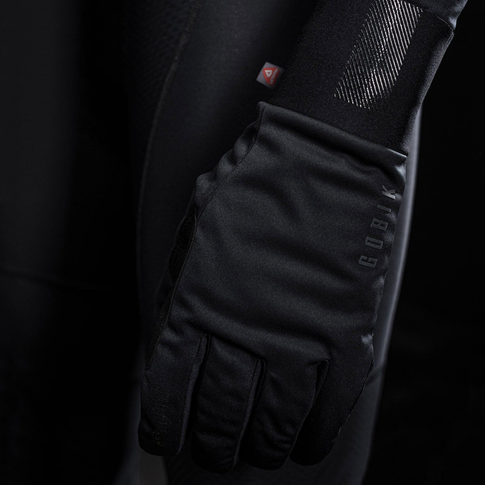 Nuuk Primaloft Guantes Termicos Ligeros Gobik Unisex Negro True #4