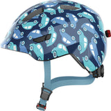 Abus Smiley 3.0 LED Casque Enfant Blue Car