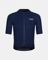 Pas Normal Studios Essential Heren Korte Mouw Fietsshirt Navy