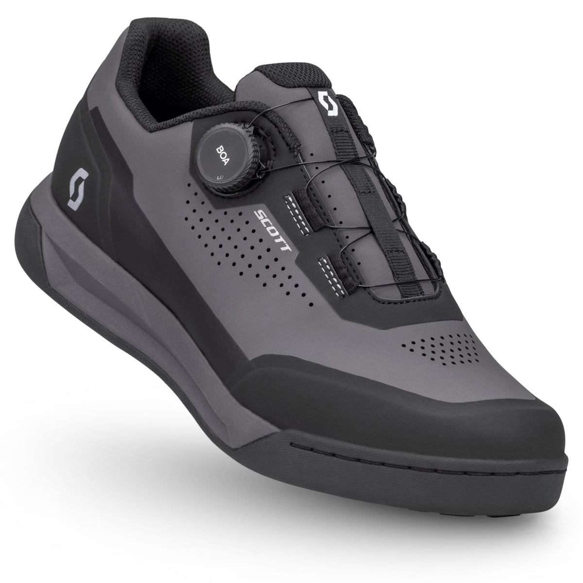 Zapatillas MTB Scott Volt Evo Flat BOA Gris/Negro