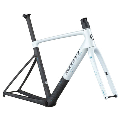 Cuadro Scott Addict RC Pro HMX 2026 Cumulus White/Carbon #3