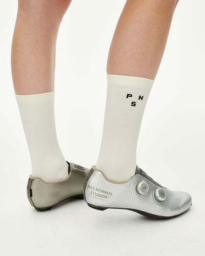 Calcetines Largos Pas Normal Studios Unisex Off White #3