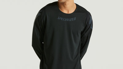 Gravity Maillot Manga Larga Specialized Negro #4