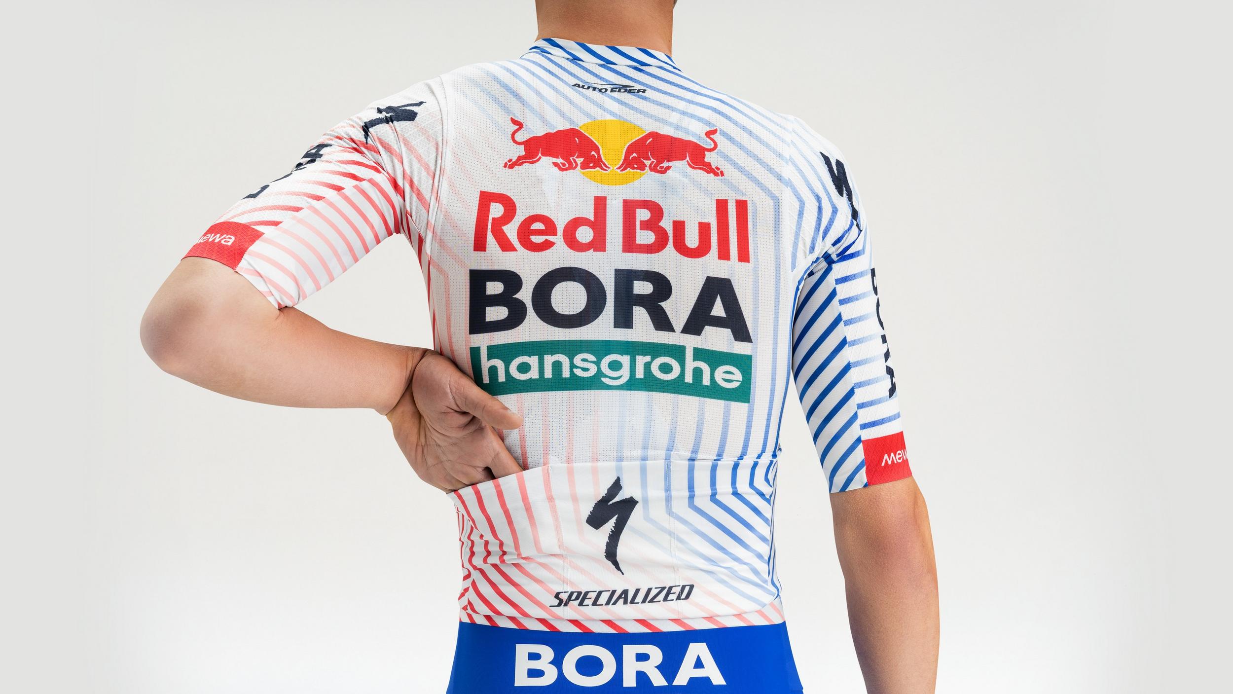 Maillot Red Bull Bora Tdf Ltd Manga Corta Specialized 2025 Men Blanco Tdf #5
