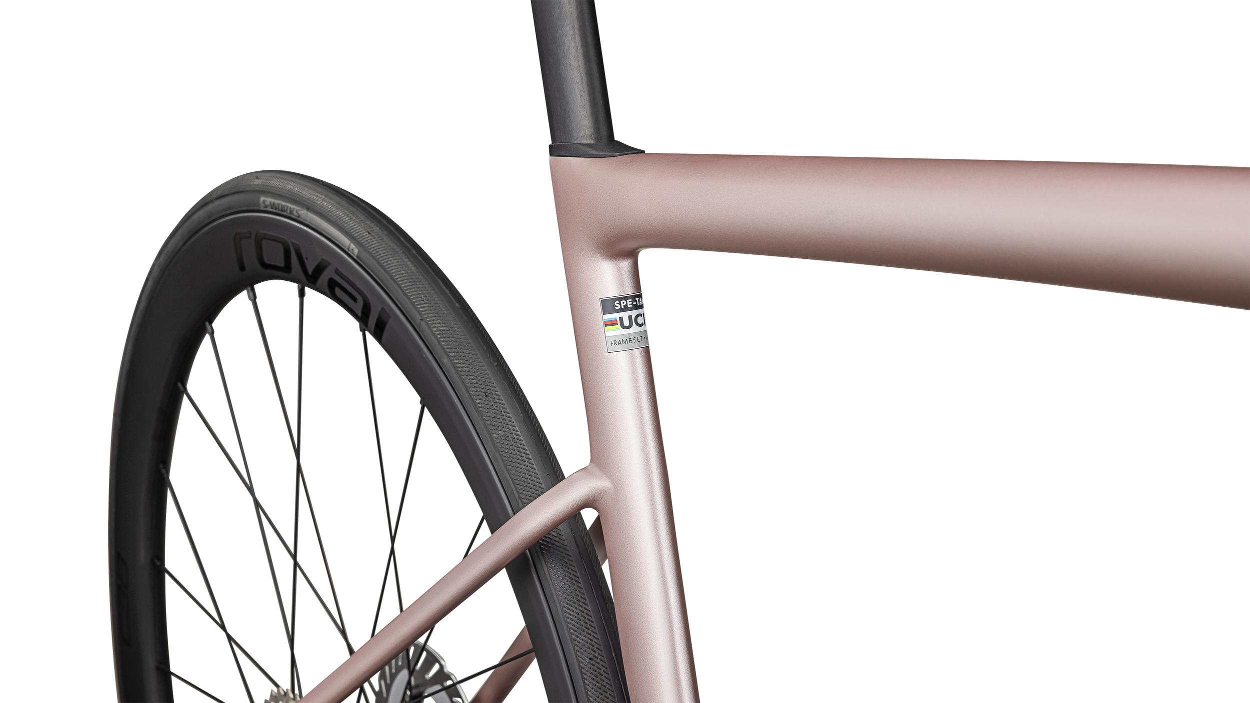 Bicicletas Carretera Tarmac SL8 Expert Ultegra Di2 Specialized 2025 Satin Champagne/Black Pearl #6