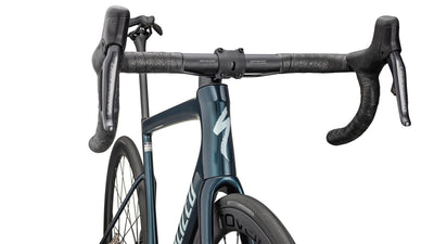Bicicletas Carretera Tarmac SL8 Expert Ultegra Di2 Specialized 2025 Gloss Deep Lake Metallic/Green Pearl Over Seafoam #5
