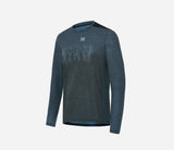 T-Shirt Manches Longues Hiru Lab Merino Homme Bleu
