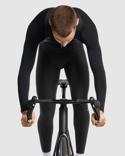 Assos Thermobooster Endurance LS S11 Culote Largo Tirantes Sin Badana Negro #5