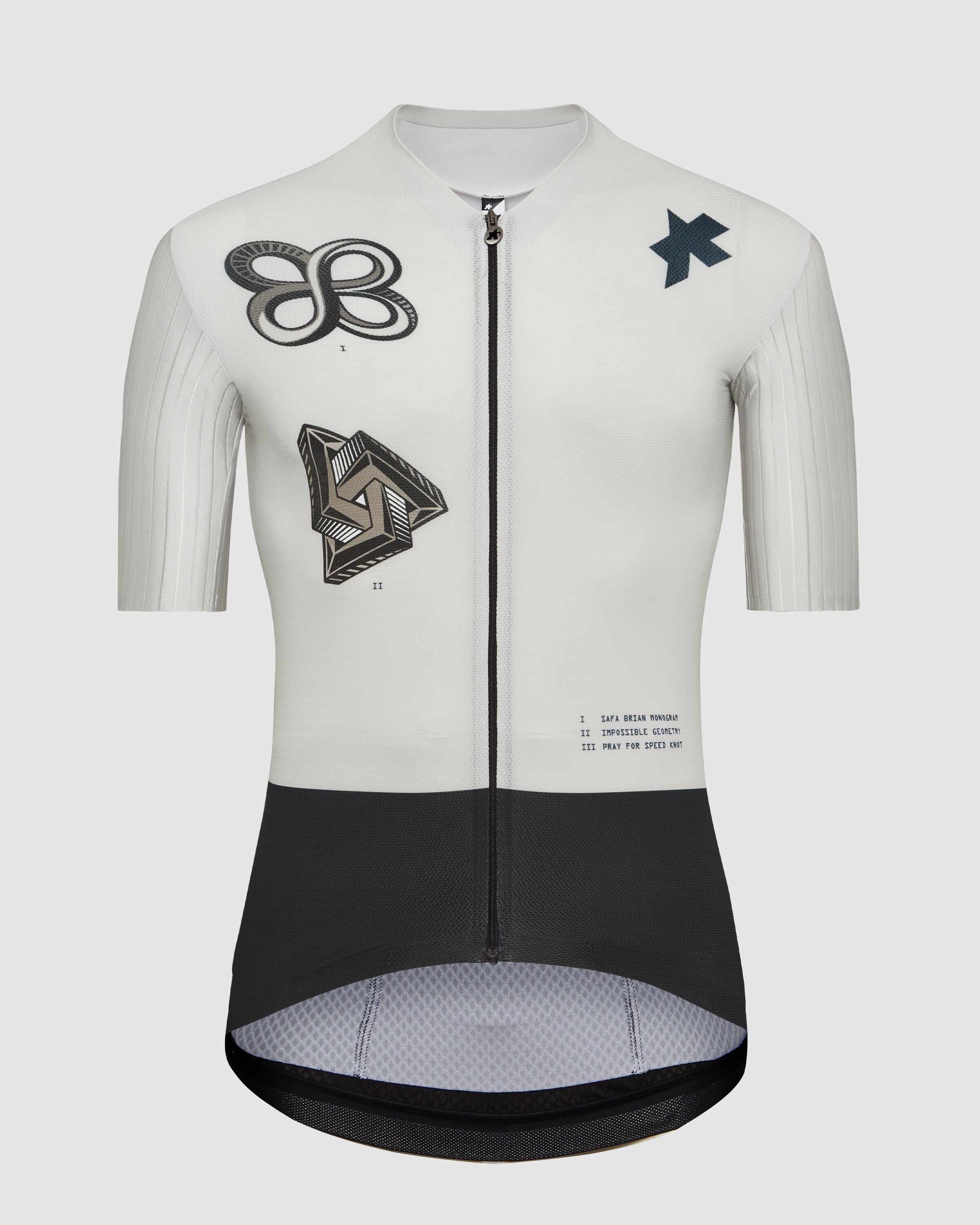 Maillot Manga Corta Assos Equipe RS S11 X Safa Brian Hombre Almond Milk #3