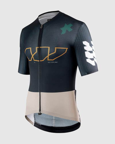 Maillot Manga Corta Assos Equipe RS Something To Say Excellence Blue #5