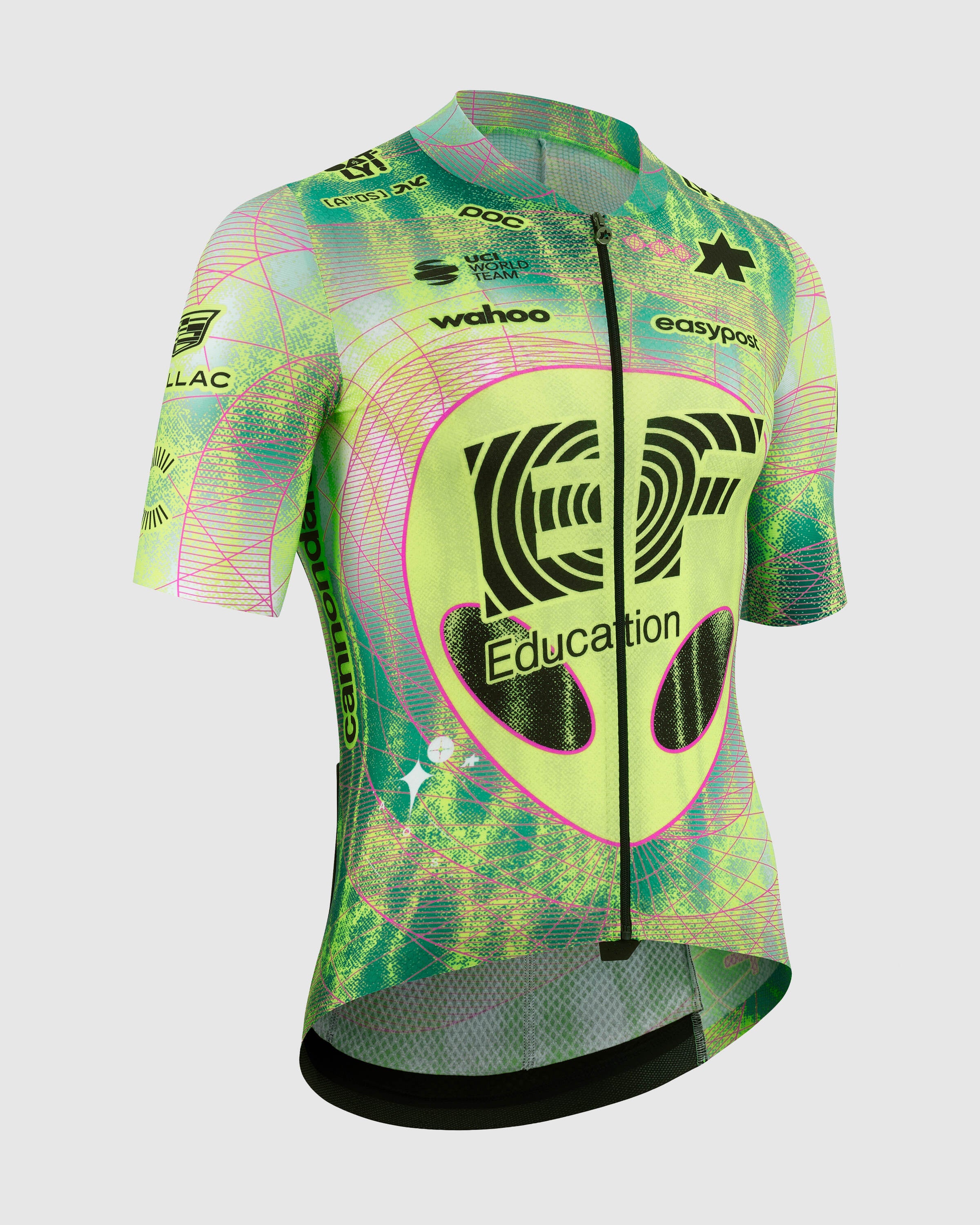 Maillot Manga Corta Assos Mille GT S11 Evo EF Close Encounter Hombre Alien Green #3