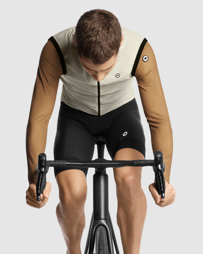 Assos Mille GT C2 Chaleco Cortavientos Moon Sand #5