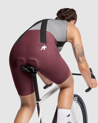 Assos Culote Corto Tirantes Uma GT S11 Mujer Burgundy Red #6