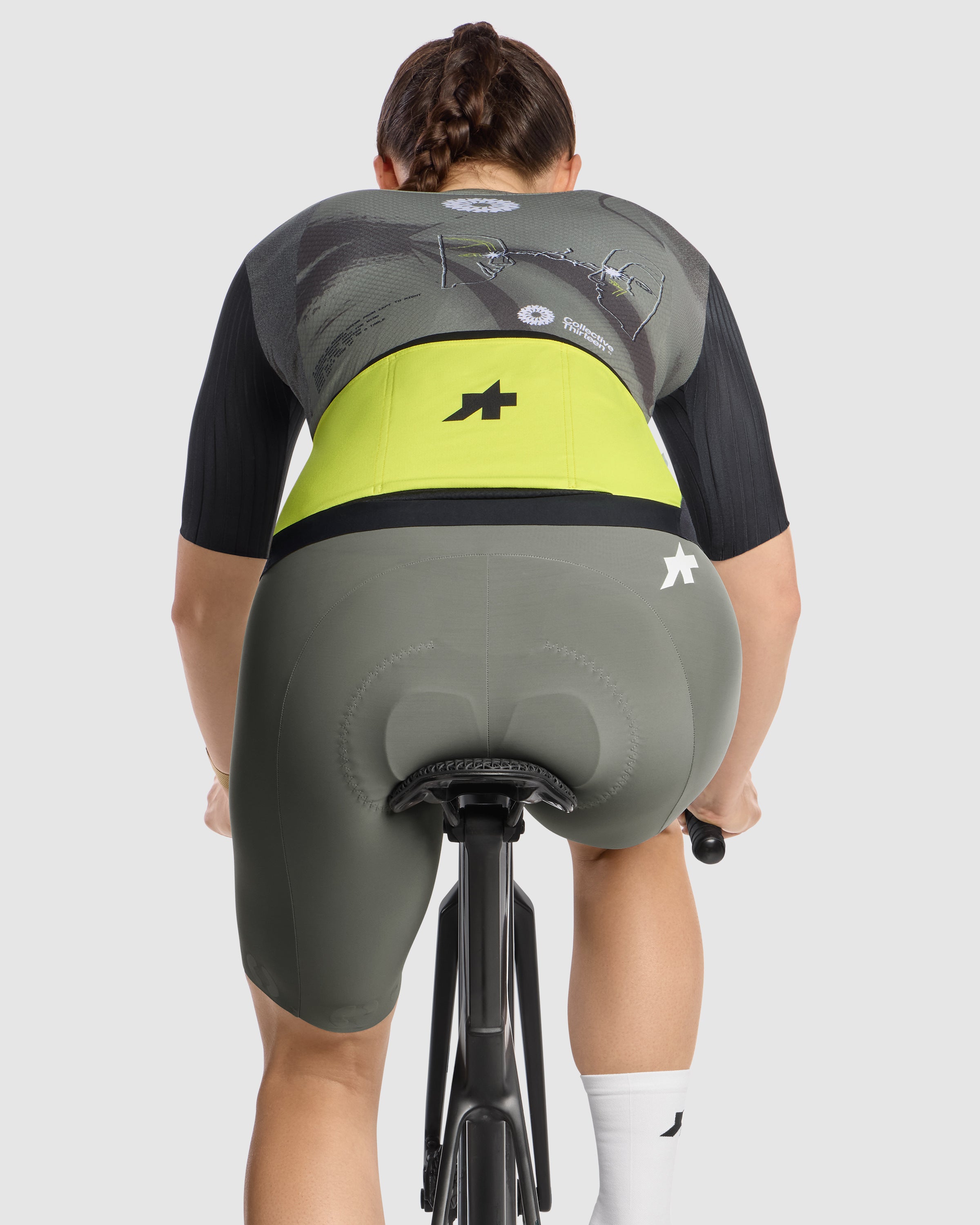 Maillot Manga Corta Assos Dyora RS Collective 13 S11 Mujer Collective Green #7