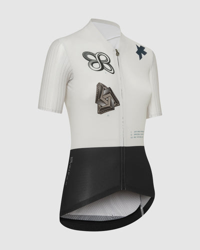 Maillot Manga Corta Assos Dyora RS S11 X Safa Brian Mujer Almond Milk #5
