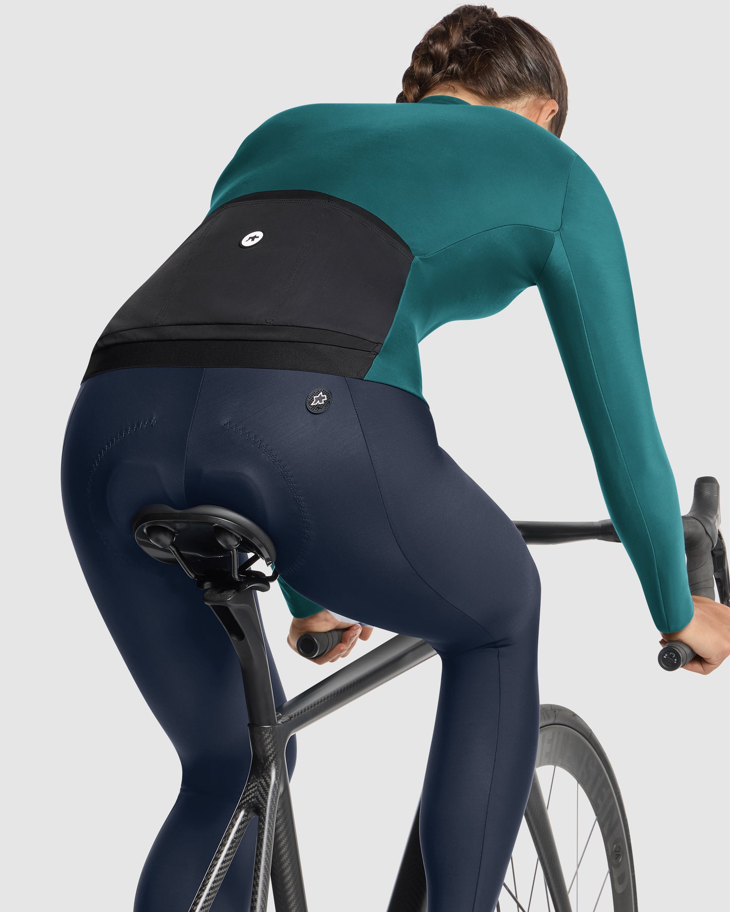 Assos Uma GT LS C2 Maillot Primavera Otoño Foundation Green #8