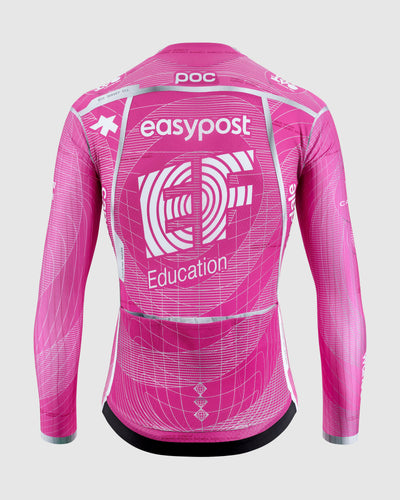 Maillot Manga Larga Assos Equipe RS LS S11 EF Hombre Pink EF #3