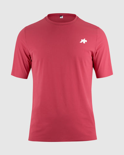 Camiseta Manga Corta Assos Tactical T5 Post Ride Hombre Deadly Berry