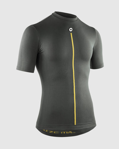 Assos SS P1 Camiseta Interior Primavera/Otoño Anthracite Grey #3