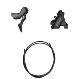 Kit Frein Disque Hydraulique Shimano Cues BR-U6030/ST-U6030 Arrière/Droit Résine Sans Ailettes/Adaptateur Durite 1700mm Noir