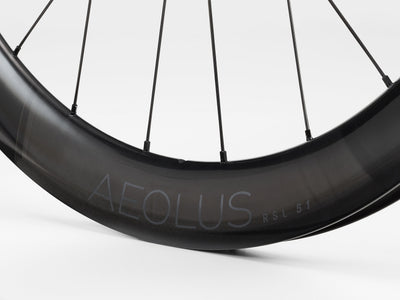 Rueda Delantera Carretera Disco Bontrager Aeolus RSL 51 TLR Negro #4