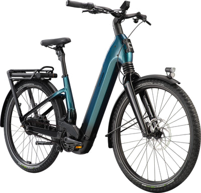 Bicicletas Electricas eUrbanas Mavaro Neo 1 Low Step-Thru Cannondale 2025 Deep Teal