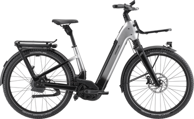 Cannondale Tesoro Automatiq Low StepThru HeadShok Mullet 2026 Silver