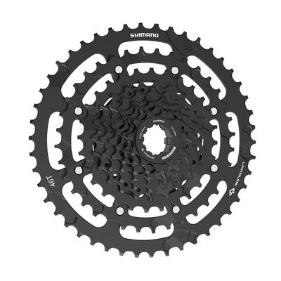 Cassete Shimano CS-LG300-9 9v 11-46D Negro #2