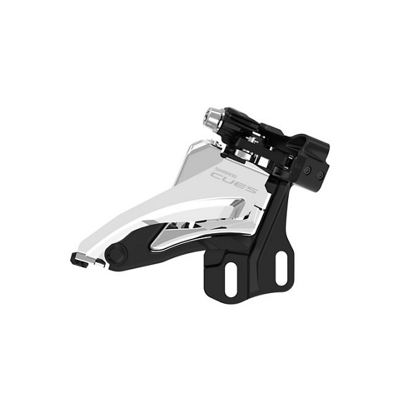 Desviador Delantero Shimano CUES P-FD-U4000-E Doble Side Swing Tipo E Sin Placa BB 9/10v Gris